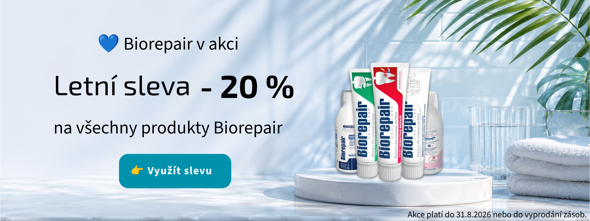 Letní akce 20% sleva Biorepair